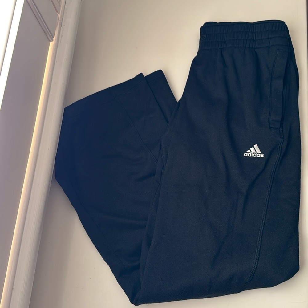 Adidas Bootcut Black Sweatpants
